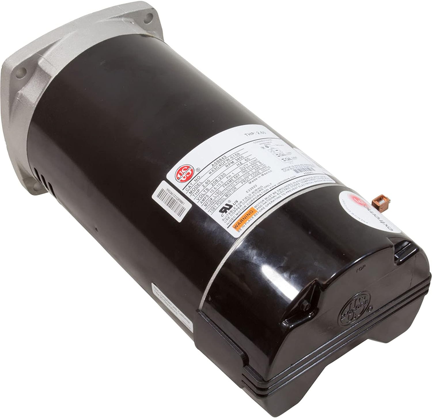 US MOTORS ASB843 POOL & SPA PUMP MOTORS