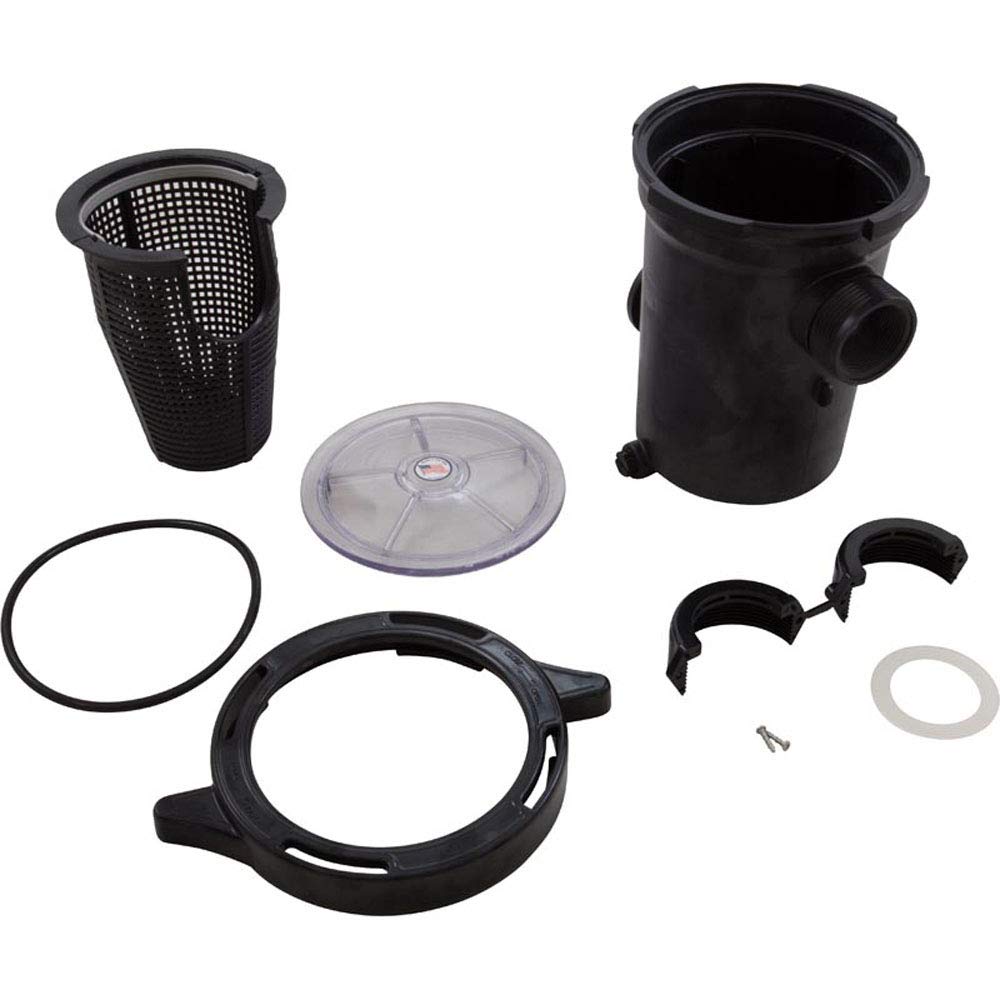 WATERWAY PLASTICS Waterway Plastics 310-6500 Hi-Flo Pump Strainer Housing with Lid & Basket