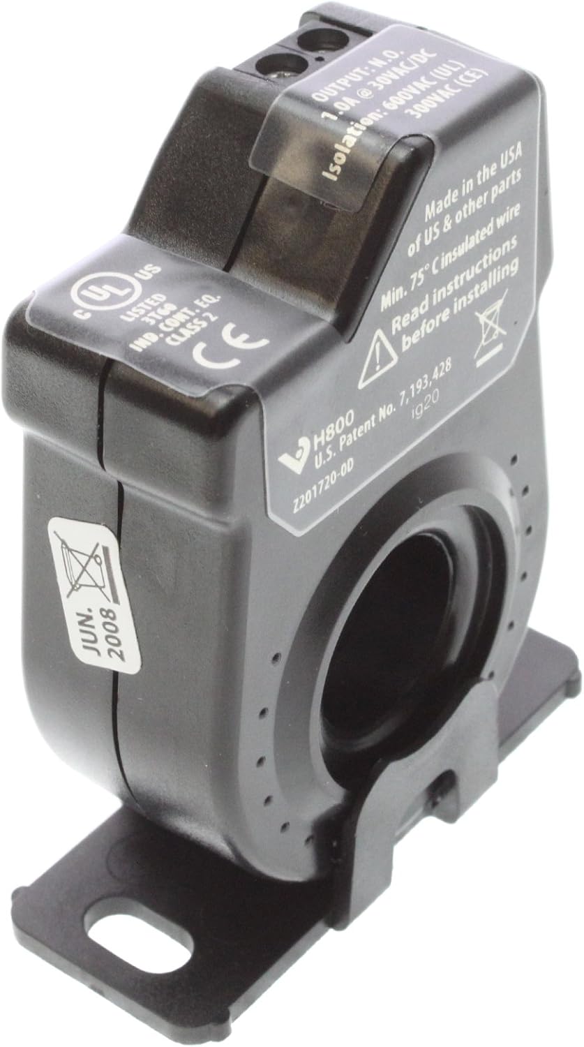 VERIS Veris H-800 Go/No Current Switch 1.0 AMP 30 VAC/DC Solid CORE