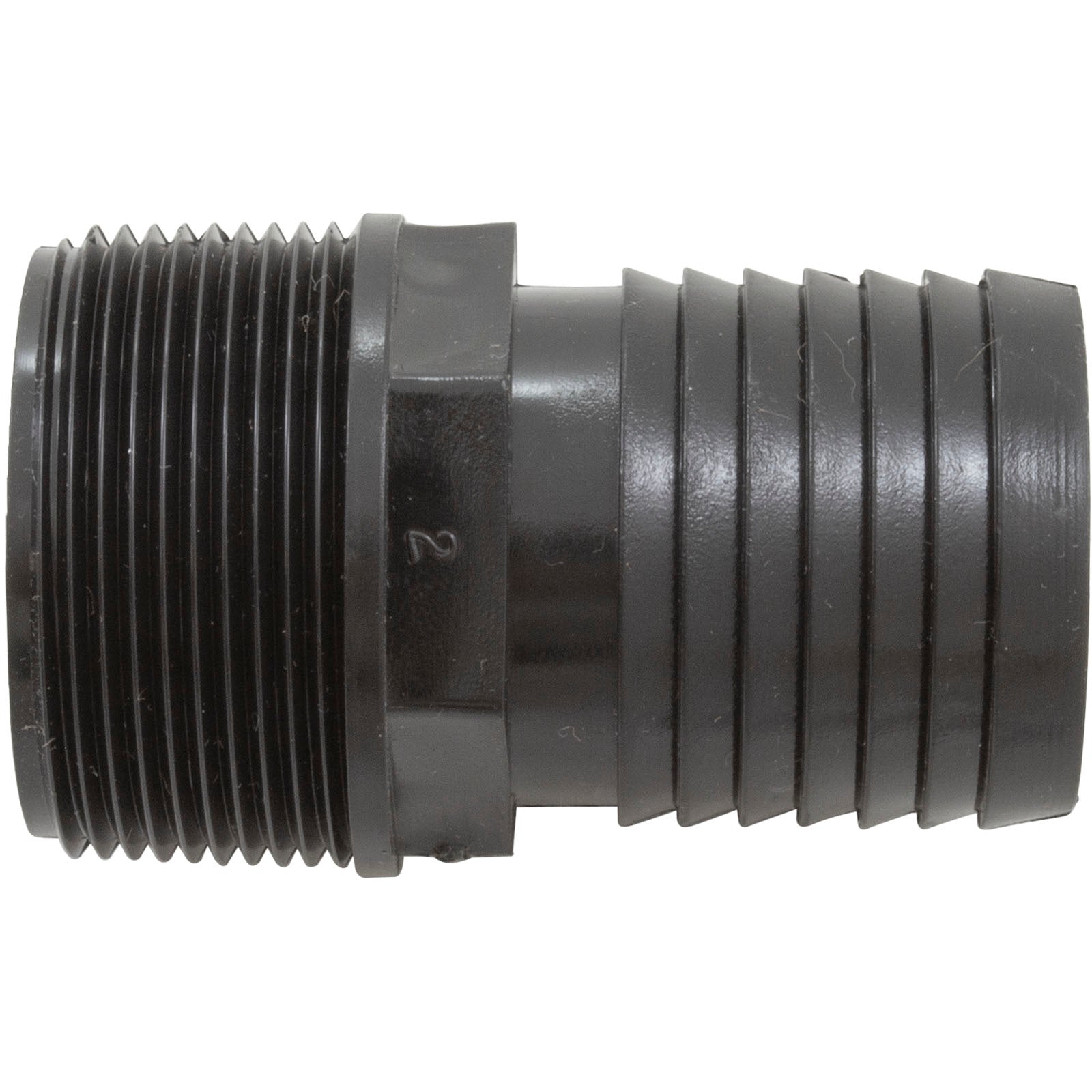 WATERWAY PLASTICS Waterway Plastics 417-6151 1 1/2 Mpt X 1 1/2 Hose Barb Adapter