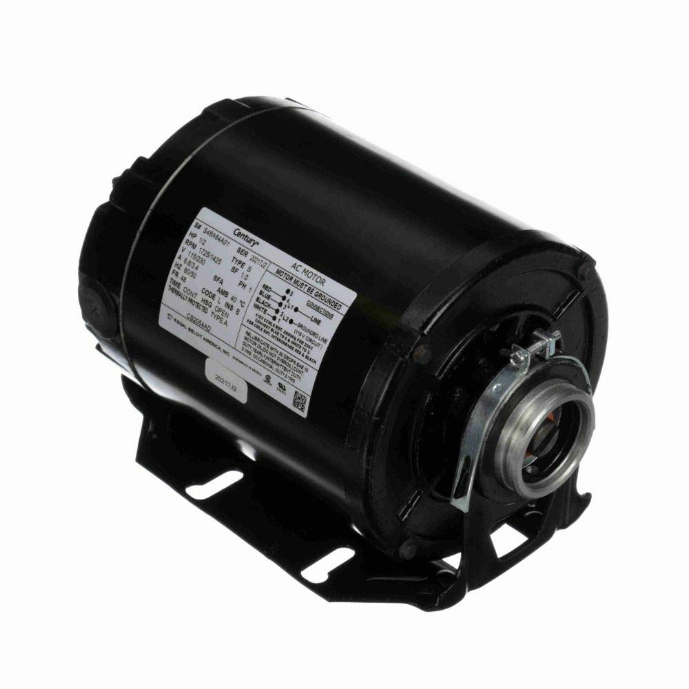 CENTURY MOTORS CB2054AD AIR COMPRESSOR MOTORS