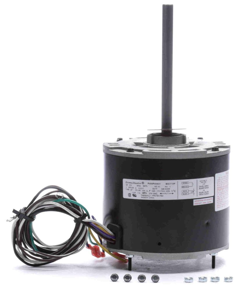 CENTURY MOTORS EM3729F CONDENSER FAN MOTORS