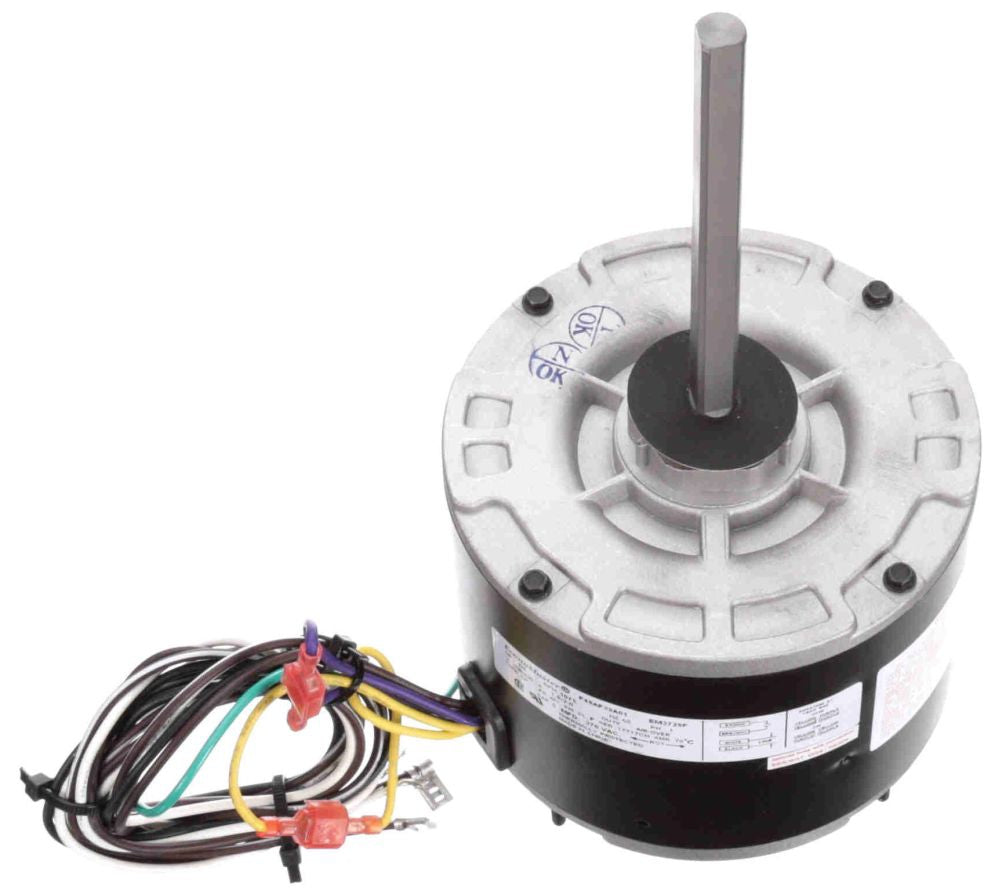 CENTURY MOTORS Century EM3728F Condenser Fan Motor 1/4 HP 208 to 230 VAC 60 Hz NEMA 48Y