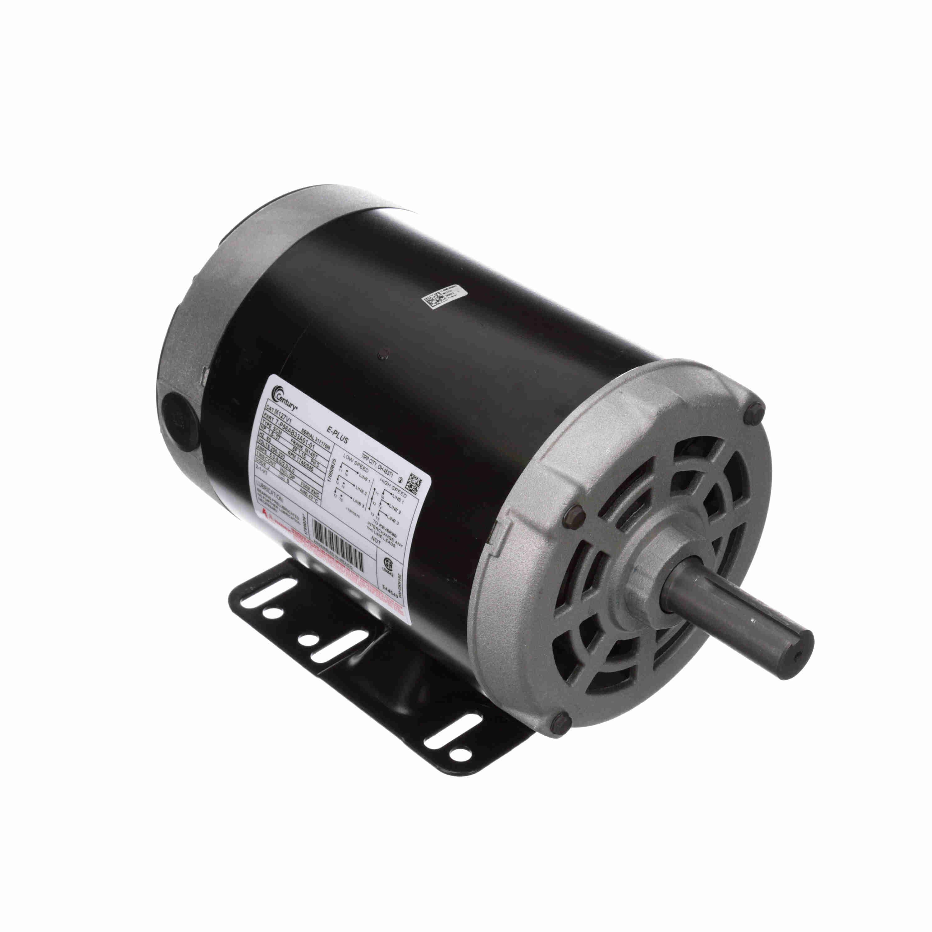 CENTURY MOTORS UM127V1 GENERAL PURPOSE MOTORS
