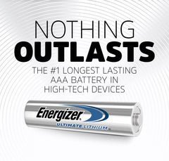 Energizer L92SBP-12 Energizer AAA Batteries Ultimate Lithium 12 Count