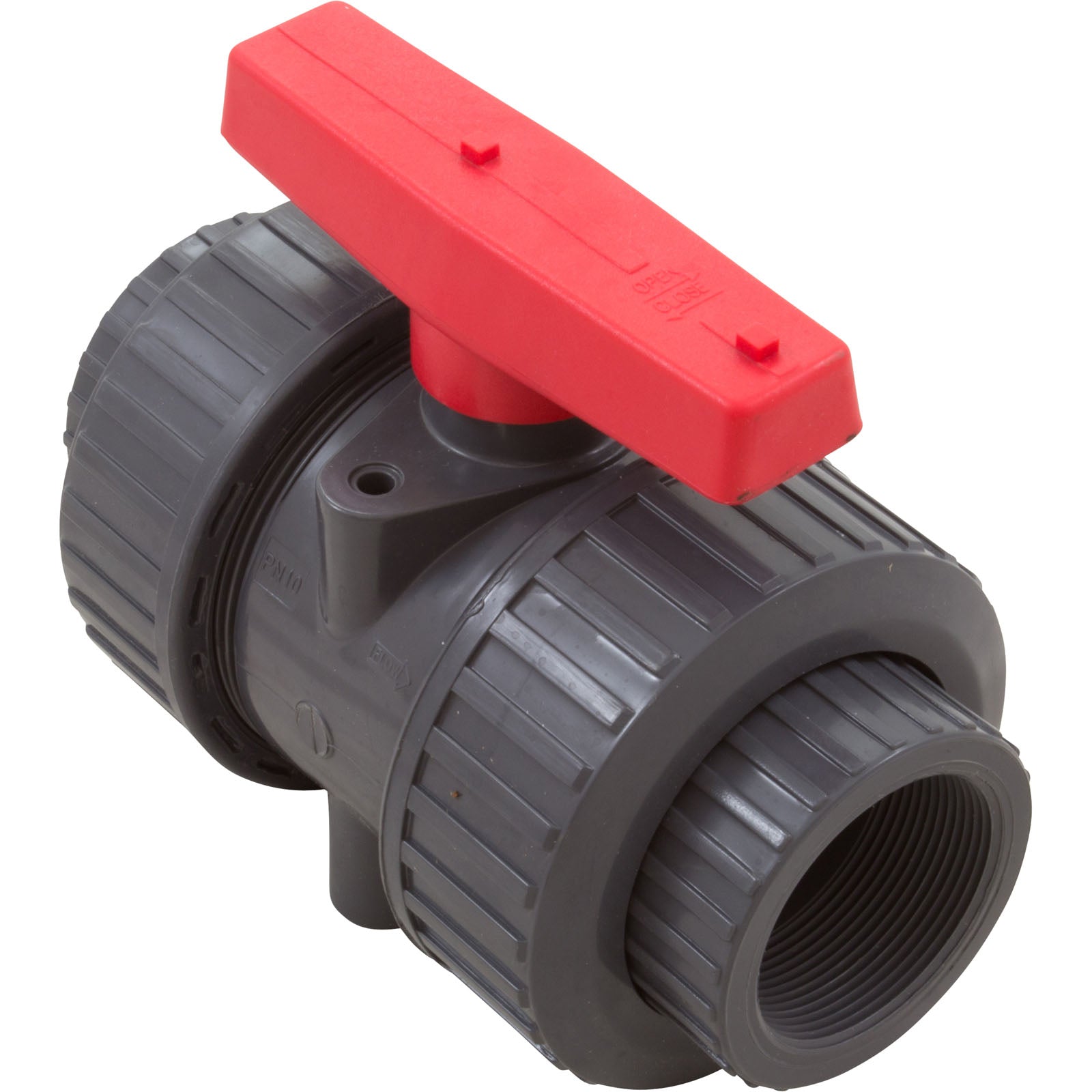 HAYWARD Hayward TBB1015CPEG True Union Ball Valve with EPDM O-rings 1-1/2 Inch Socket/Threaded End Connection