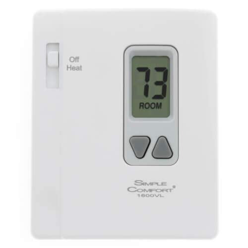 ICM CONTROLS SC1600VL NON PROGRAMMABLE THERMOSTATS
