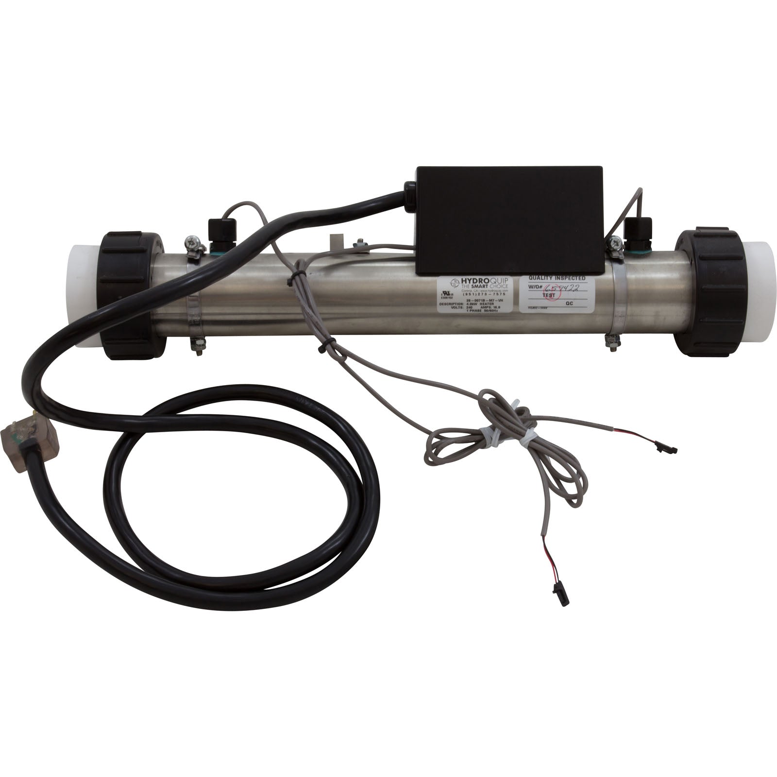 HYDROQUIP Hydro Quip 48-PS40-B Heater FloThru PS-B Series M7 15x 2 230v 4kW 60 Cord