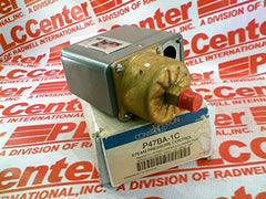 JOHNSON CONTROLS Johnson Controls P47BA-1C Penn Series P47 Steam Pressure Limit Control, Contacts Close On Rise Automatic Reset, SPST Switch, 0-15 psi