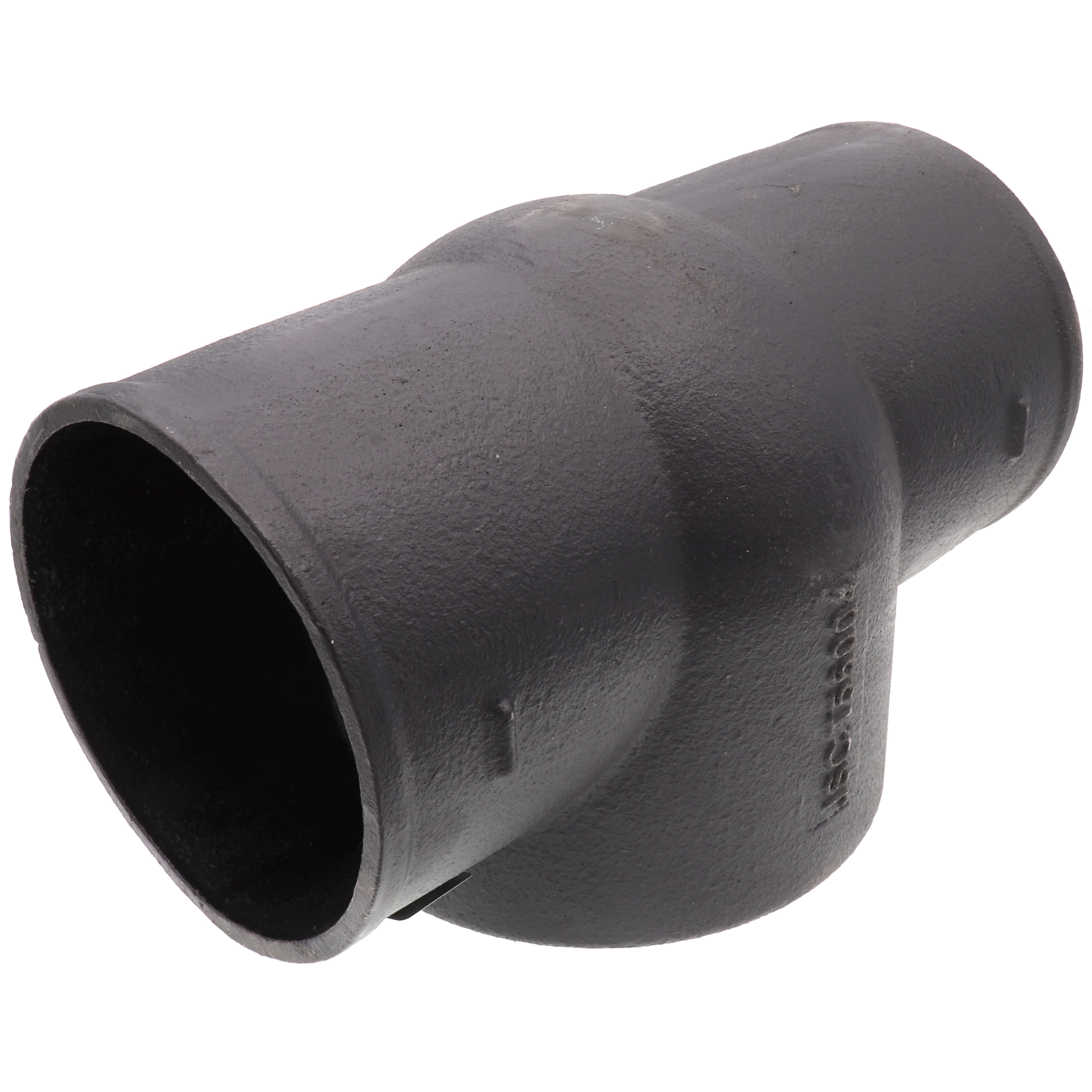 JONES STEPHENS Jones Stephens T56014 4 in. No Hub Cast Iron Test Tee with Plug