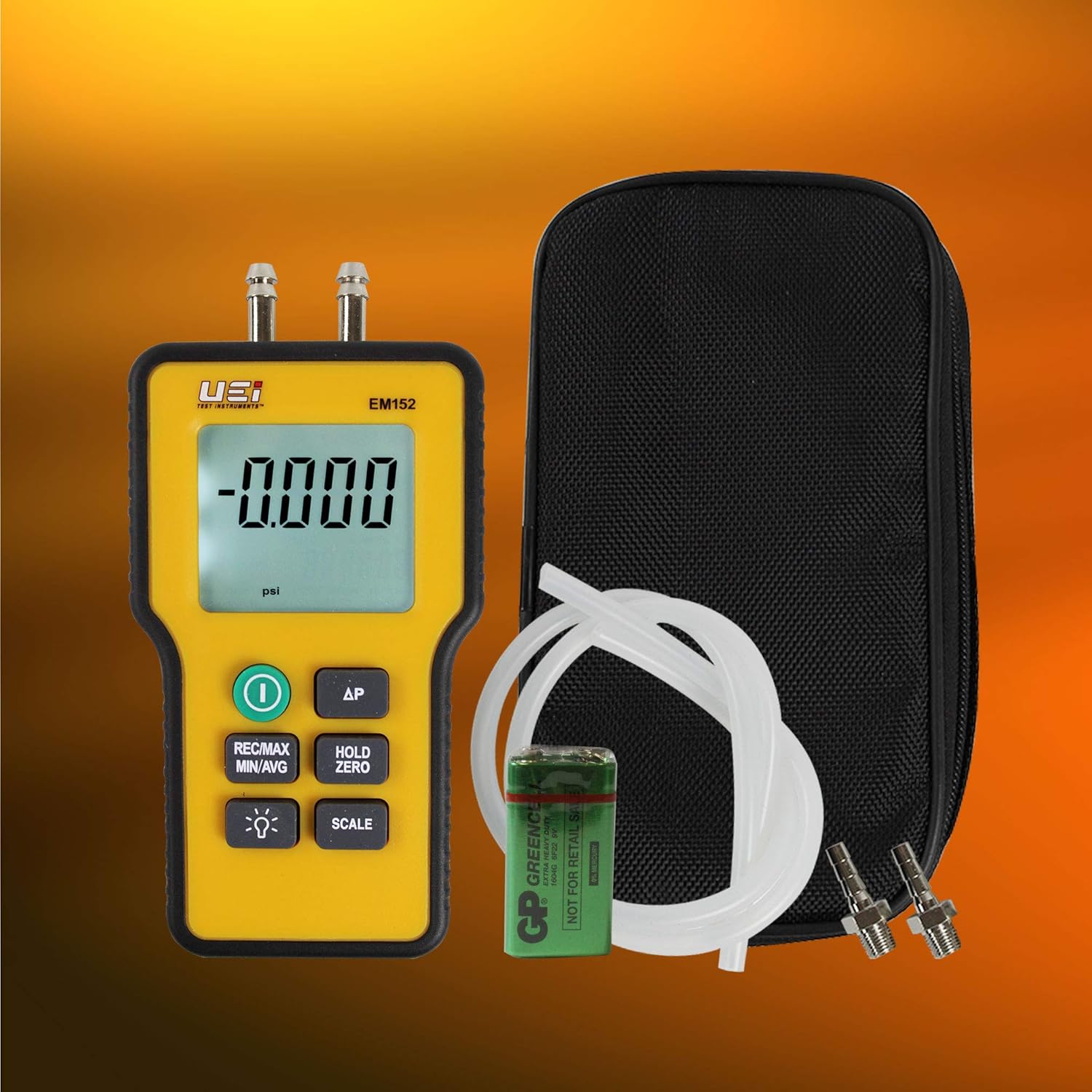 UEI TEST INSTRUMENTS UEi Test Instruments EM152 Dual Differential Digital Manometer