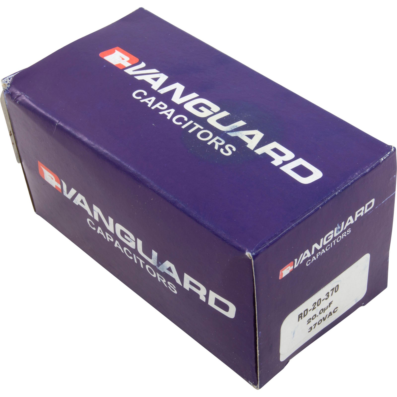 VANGUARD Vanguard RD-20-370 Run Capacitor 20 MFD 370v 1-3/4 x 2-7/8