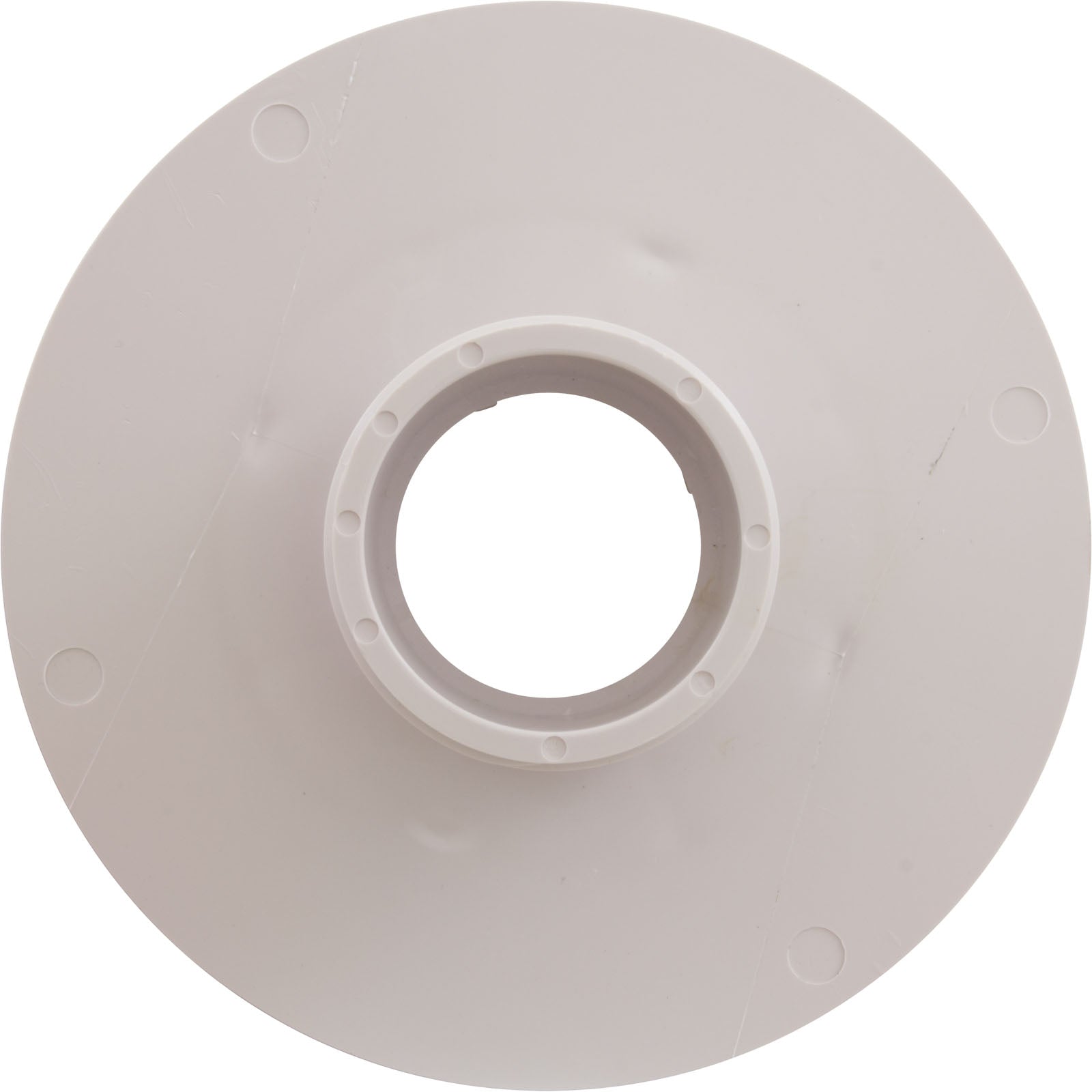 AQUASTAR POOL PRODUCTS AquaStar 620T15S101 6 Sumpless Bulkhead 2 MPT x 1.5 Slip Wall Fitting - White