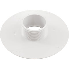 AquaStar 620T15S101 6 Sumpless Bulkhead 2 MPT x 1.5 Slip Wall Fitting - White