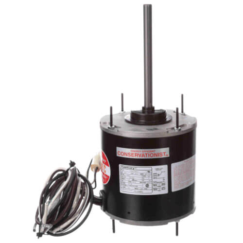 CENTURY MOTORS Century FE1056SU Condenser Fan Motor, 1/2 HP, 1075 RPM