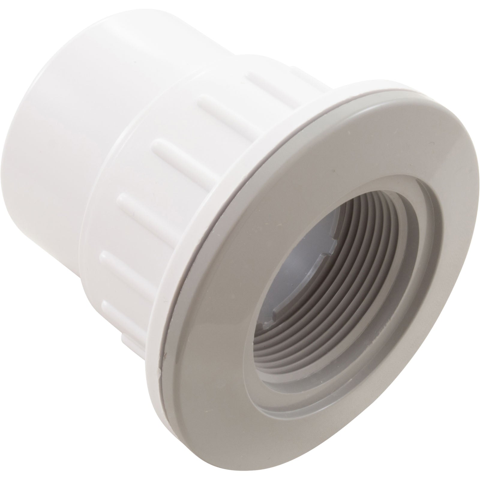 CUSTOM MOLDED PRODUCTS Custom Molded Products 25523-501-000 Fiberglass Pool Wallfitting (W/Nut, Gray)