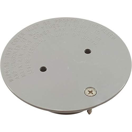 CUSTOM MOLDED PRODUCTS Custom Molded Products 25527-101-100 Floor Inlet Fitting Cover With Screw Gray