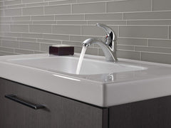 DELTA FAUCET DELTA FAUCET 583LF-WF Classic Single Handle Bathroom Faucet 1.2 GPM 1 Hole Drain Assembly