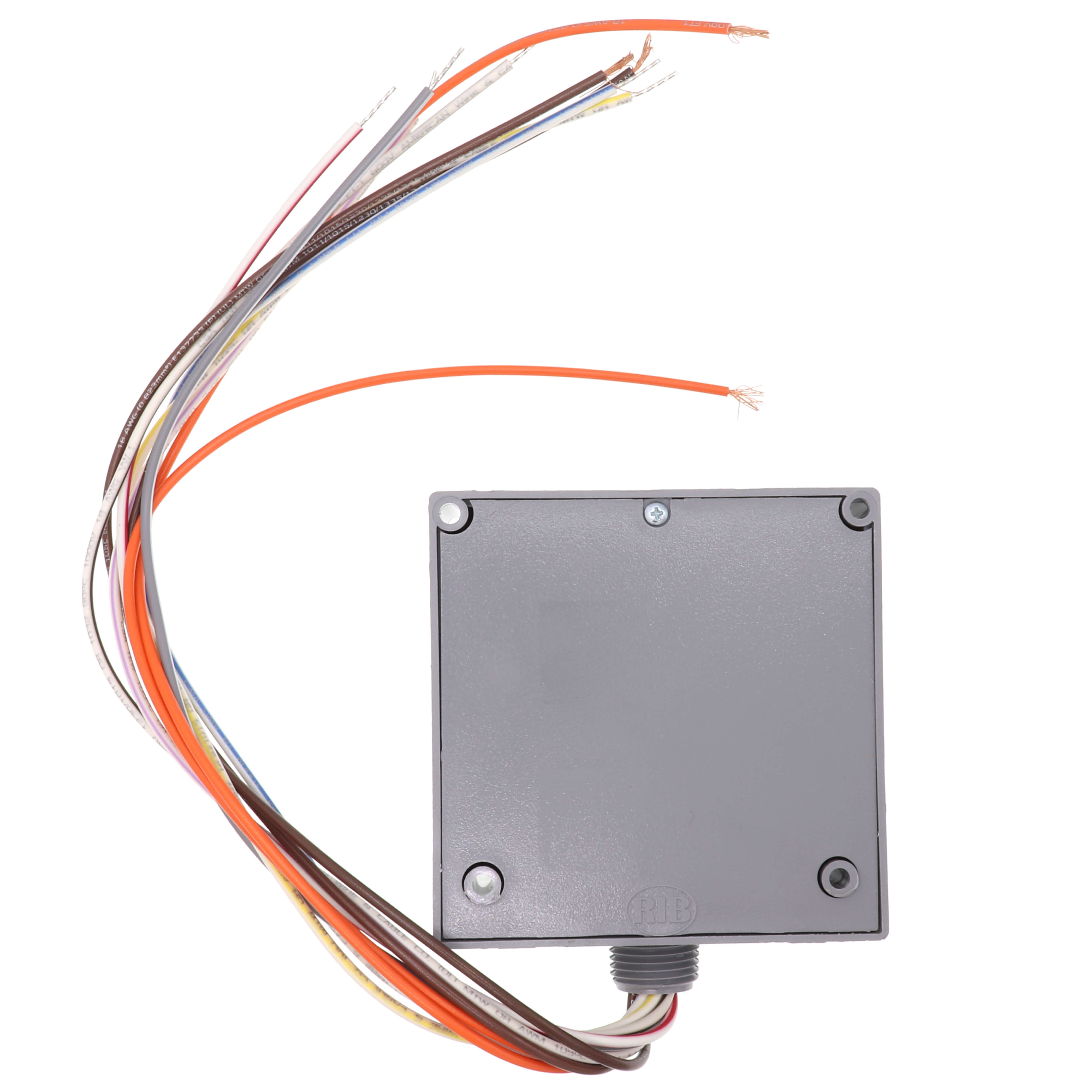 FUNCTIONAL DEVICES Functional Devices RIBU2S2 Enclosed Pilot Relay 10 Amp 2 SPST N/O 10-30 Vac/dc/120 Vac Coil