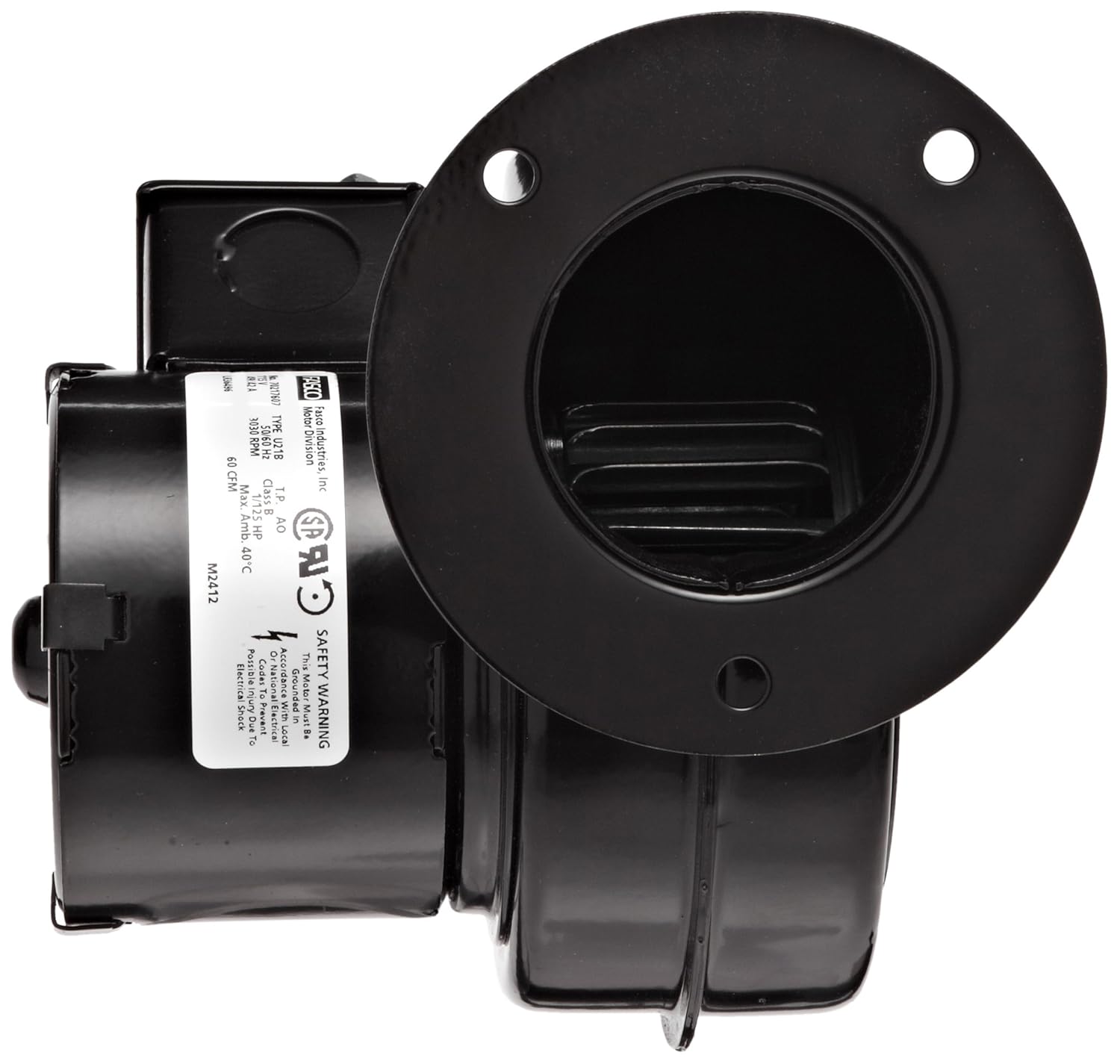 GENTEQ MOTORS Fasco 50747-D401 Centrifugal Blower with Sleeve Bearing, 3200 RPM, 115V, 50/60Hz, 0.49 Amps