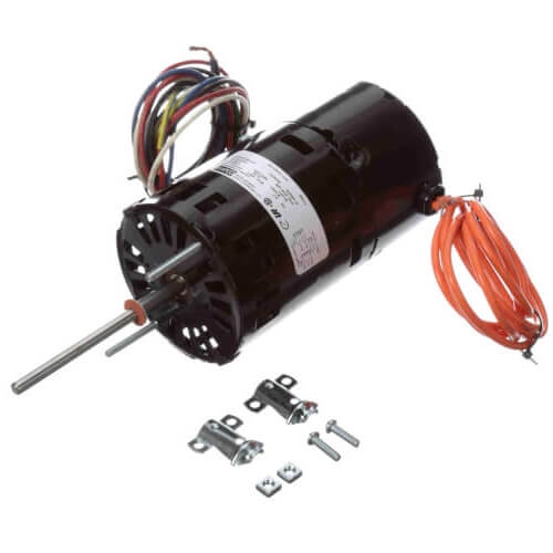 GENTEQ MOTORS Fasco D455 Flue Exhaust and Draft Booster Motor 1/30 HP 3000 RPM 115/230V