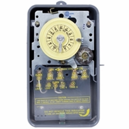 INTERMATIC Intermatic T1471BR 4PST 24 Hour 125-Volt Time Switch with 3R Steel Case