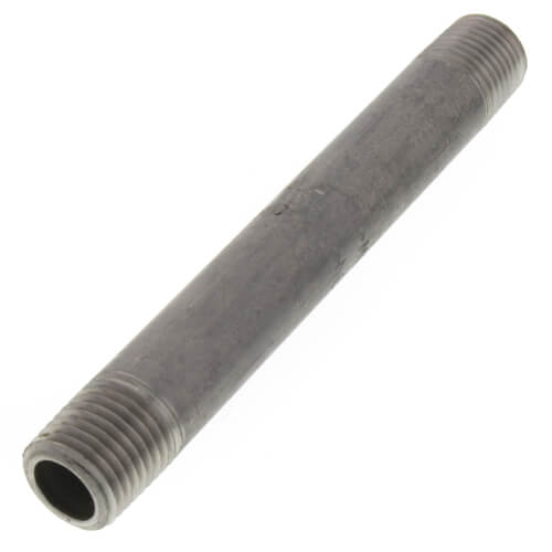 MERIT BRASS Merit Brass 4006-400 Stainless Steel 304/304L Pipe Fitting Nipple Schedule 40 Welded 3/8 x 4 NPT Male