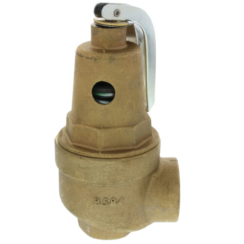 APOLLO VALVES Apollo Valves 1061525 1 FNPT x 1-1/4 FNPT RVW61 5,011,000 BTU Bronze Hot Water Relief Valve (125 psi)