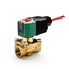 ASCO Asco 8210P094LF24-120 Lead-Free Brass Pilot Operated Solenoid Valve 0.5 Pipe Size