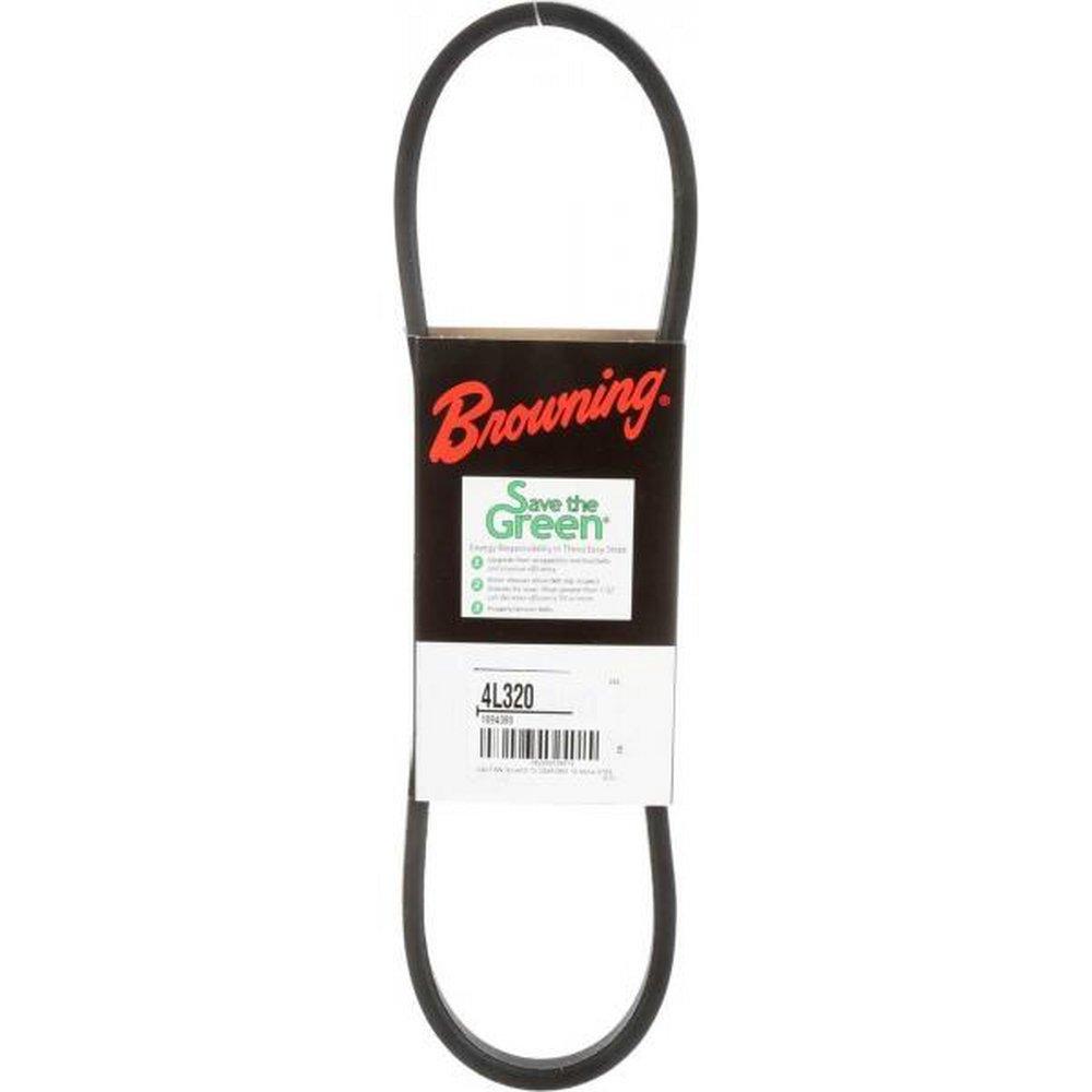 BROWNING Browning 4L320 FHP V-Belts, L Belt Section, 31 Pitch