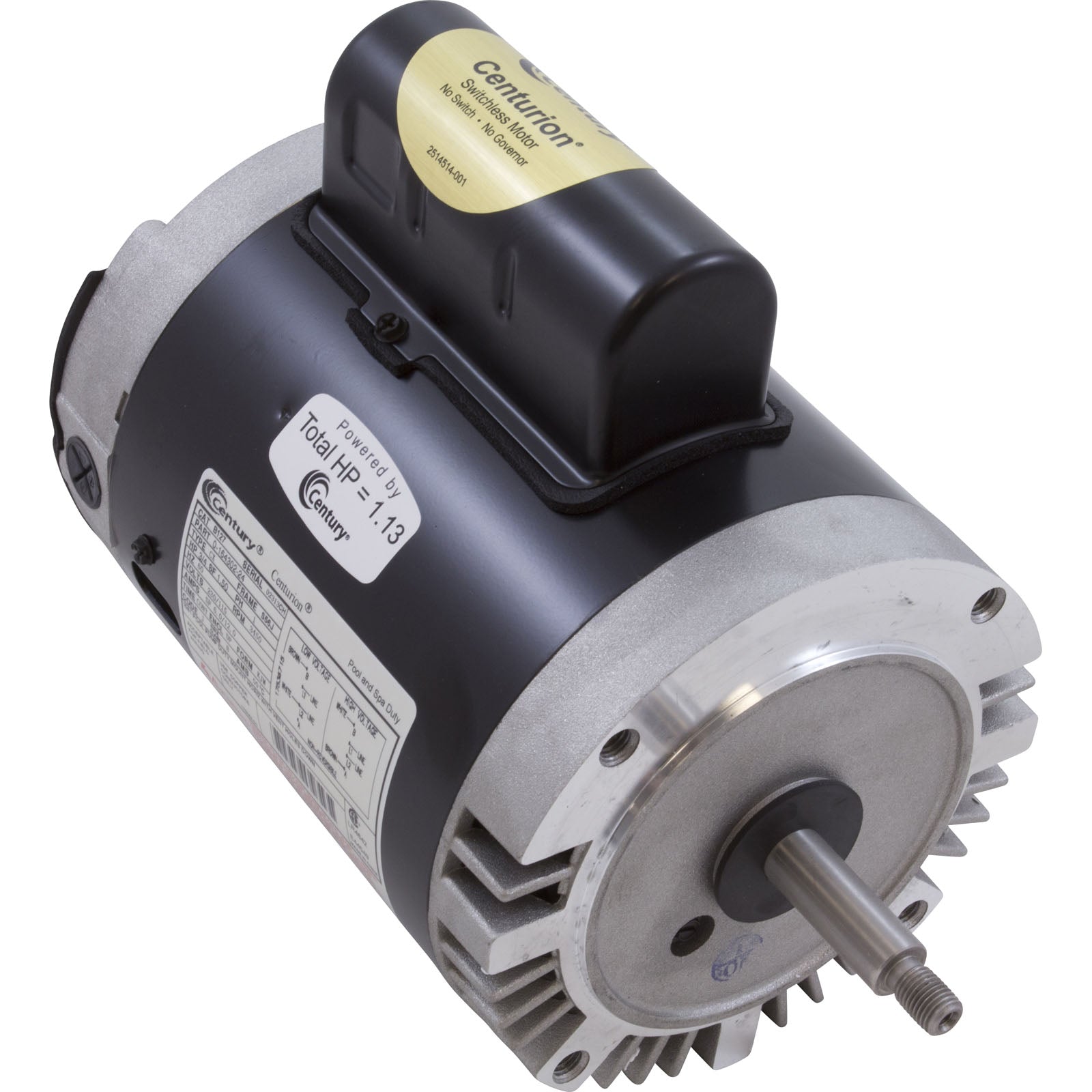 CENTURY MOTORS B127 POOL & SPA PUMP MOTORS