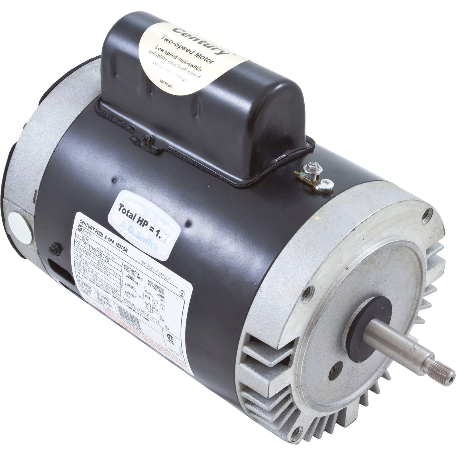 CENTURY MOTORS B2975 POOL & SPA PUMP MOTORS