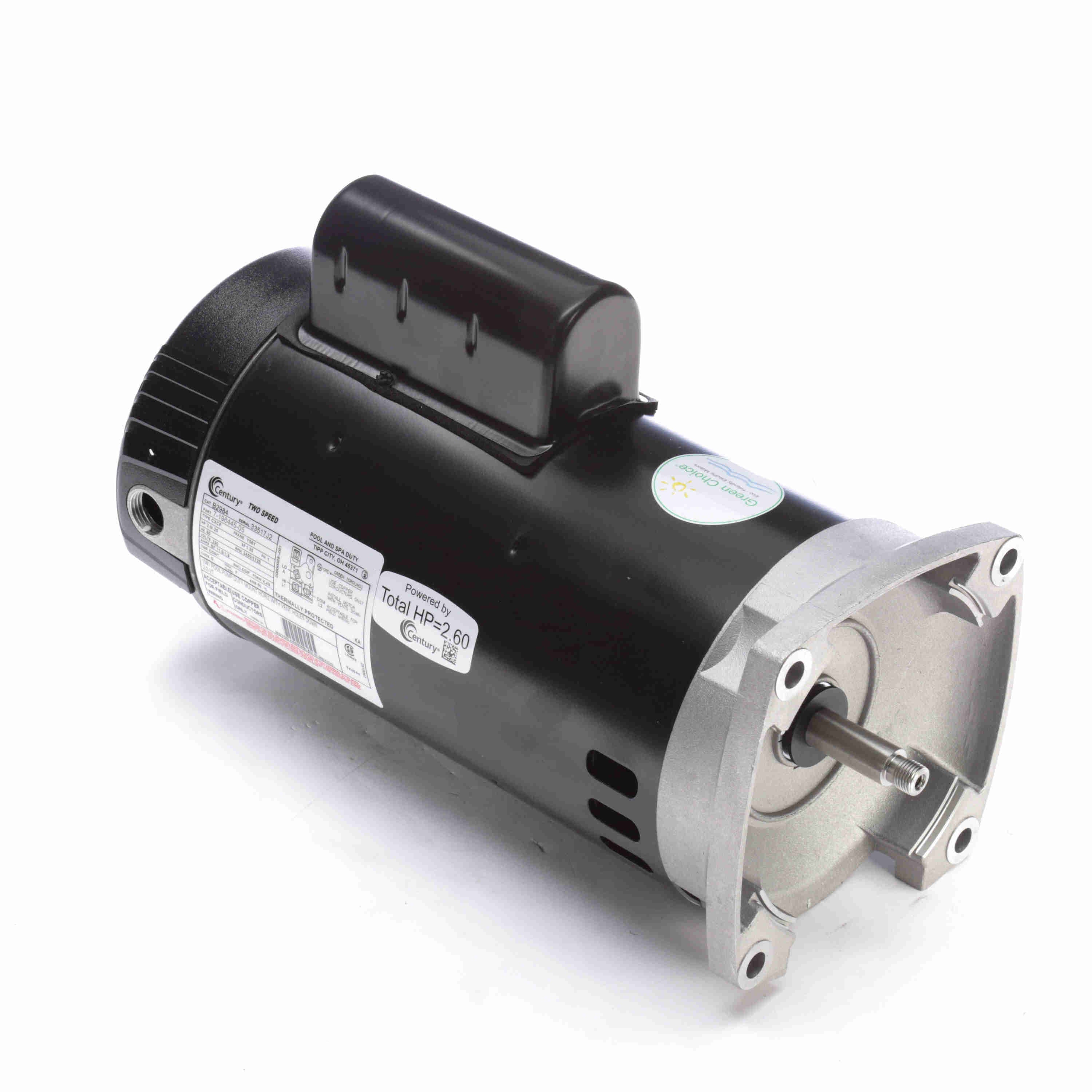 CENTURY MOTORS UB2987 POOL & SPA PUMPS