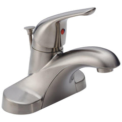 DELTA FAUCET Delta Faucet B510LF-SS Single Handle Centerset Bathroom Faucet