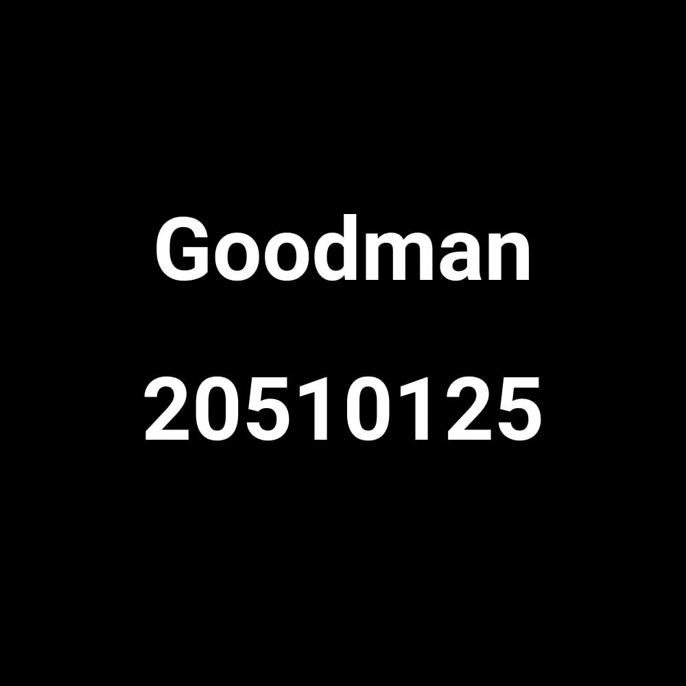 GOODMAN 20510125 HVAC