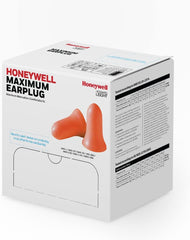 Honeywell MAX-30 Howard Leight by Maximum Corded Disposable Foam Earplugs, 100 Pairs