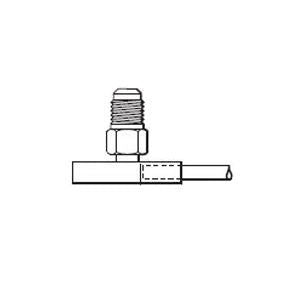 JB INDUSTRIES JB Industries A31148 Access Valve Tee 1/4 ODS x Access