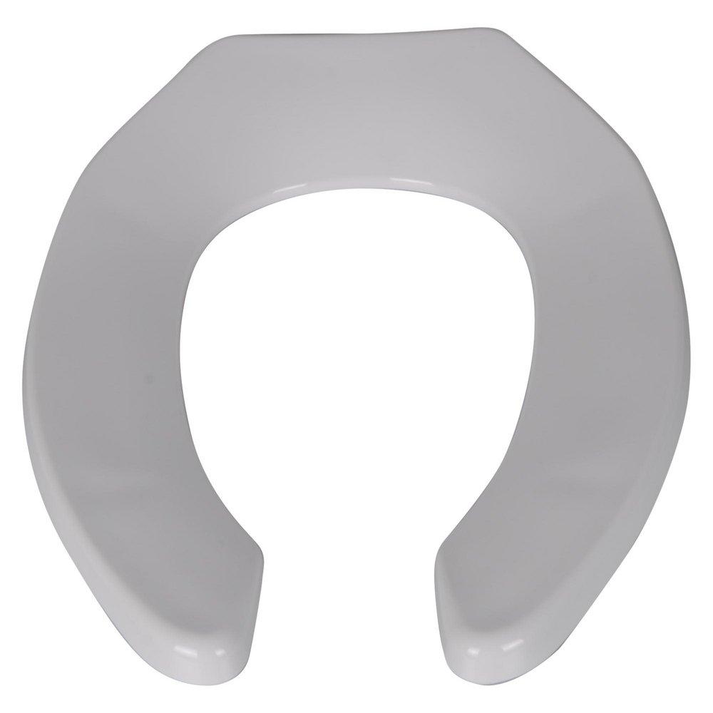 JONES STEPHENS Jones Stephens C106C00 Comfort Open Front Elongated Toilet Seat in White
