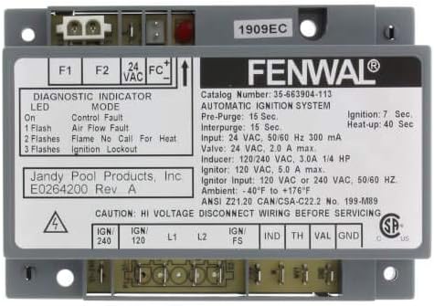 LAARS 35-663904-113 IGNITION CONTROL BOARDS