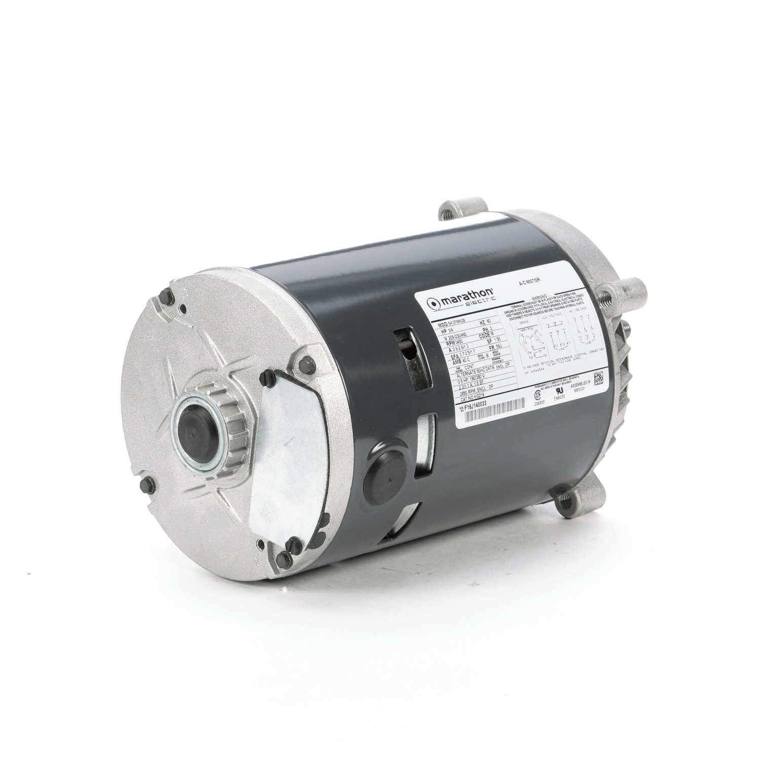 MARATHON MOTORS Marathon Electric MKG219 Marathon KG219 56J Frame Jet Pump Motor 3/4 hp 208-230/460V