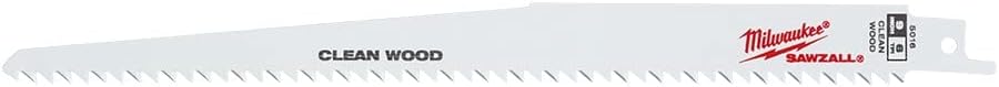 MILWAUKEE Milwaukee 48-00-5016 9 6 TPI Fleam Ground Sawzall Blades (5 Pack)