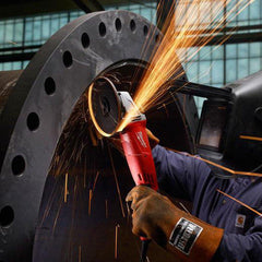 Milwaukee 6124-31 5 In. 13A 9000 RPM Small Angle Grinder with Trigger Grip and No-Lock