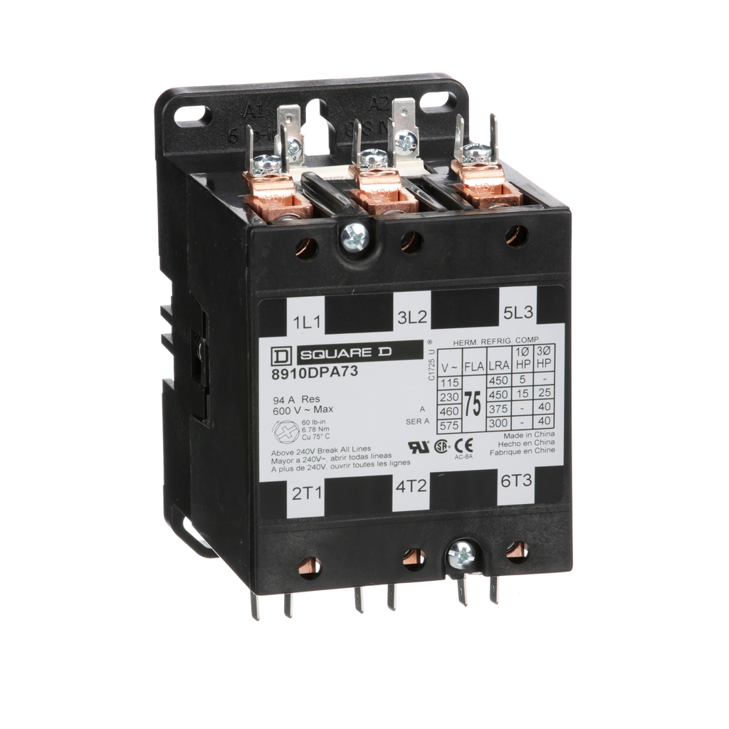 SCHNEIDER ELECTRIC 8910DPA73V02 CONTACTORS