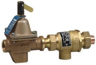 WATTS B911T PRESSURE REGULATING VALVES