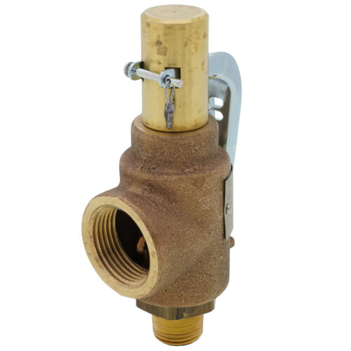 APOLLO VALVES Conbraco 29202A100 1/2 x 1 100# Steam 423PPH Safety Relief Valve