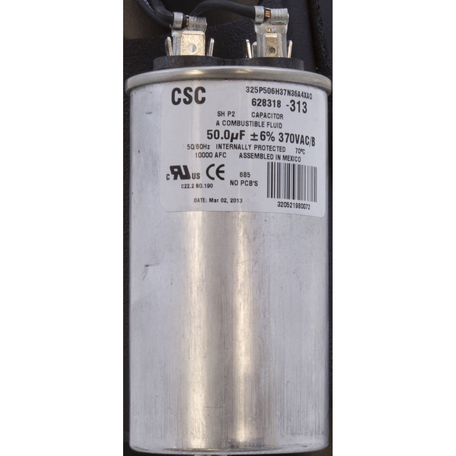 CENTURY MOTORS Century B654 Pool Motor, 1 HP, 3450 RPM, 115/208-230VAC