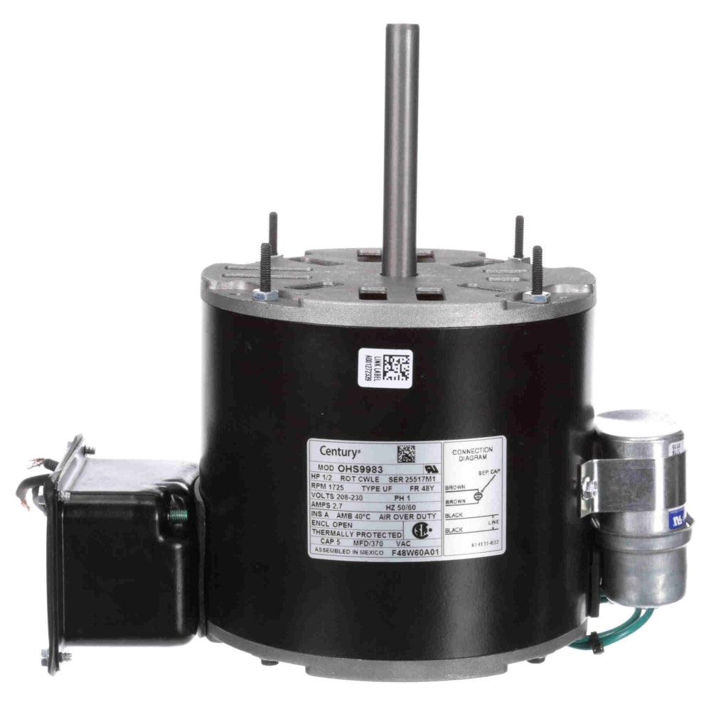 CENTURY MOTORS OHS9983 CONDENSER FAN MOTORS