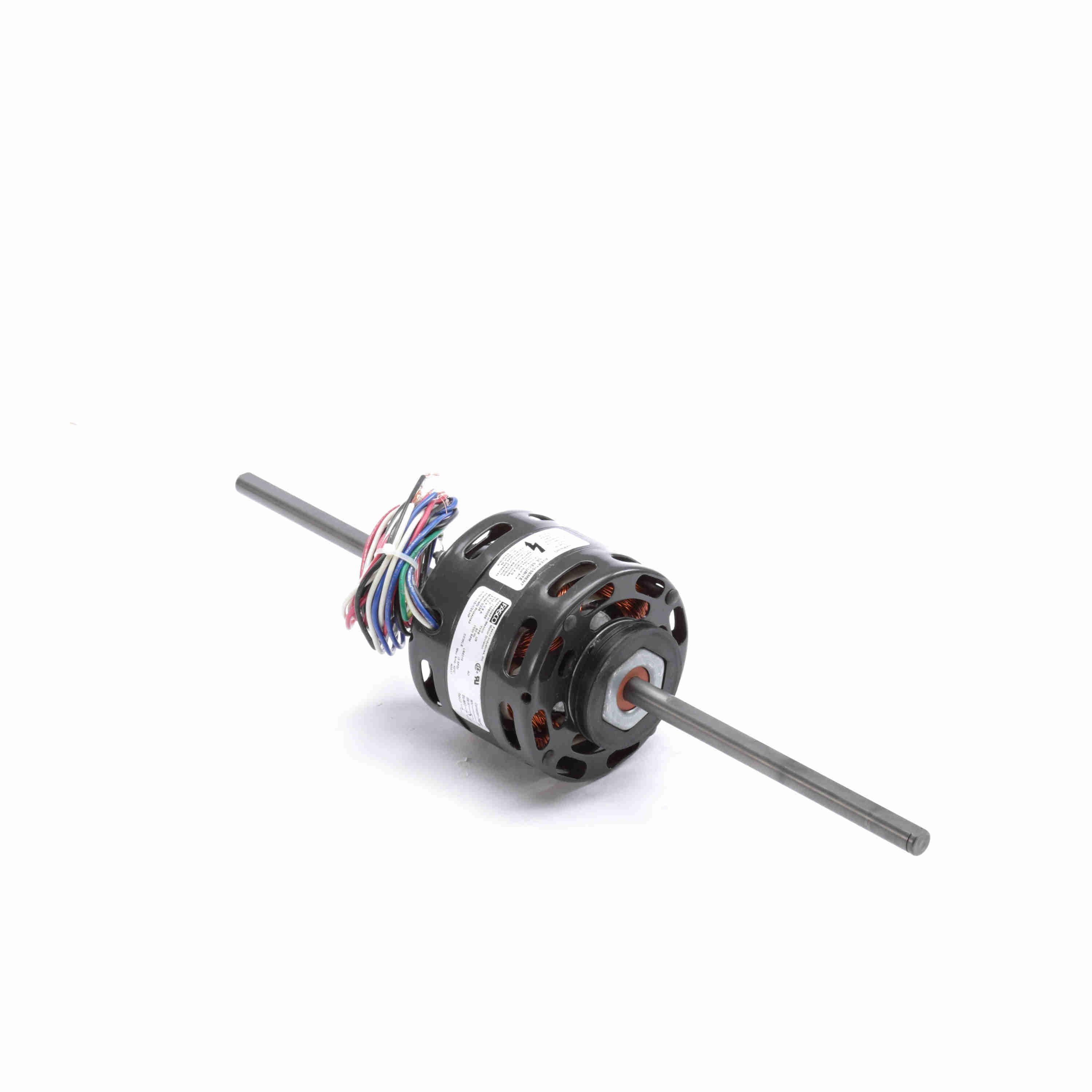 GENTEQ MOTORS Fasco D236 Fan Coil Air-Conditioning Motor 1/10 - 1/15 - 1/25 HP 115V D236