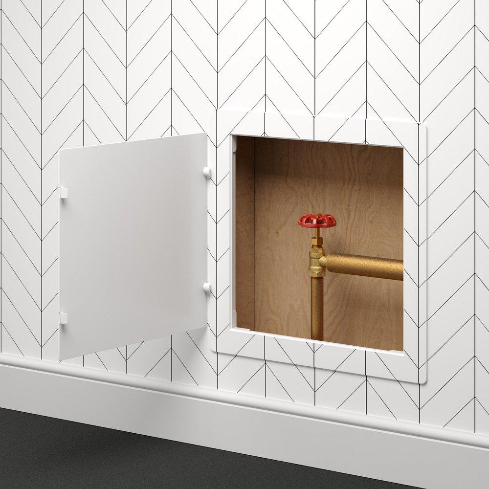 JONES STEPHENS Jones Stephens A05014 14 x 14 in. Snap-Ease ABS Access Panel