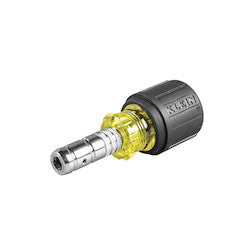 DAIKIN Klein Tools 65131 2-in-1 Nut Driver Hex Head Slide Drive 1-1/2